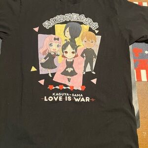 Love Is War Kaguya Sama Anime T-shirts Shirts Tshirt Shirt Tops Unisex Clothes